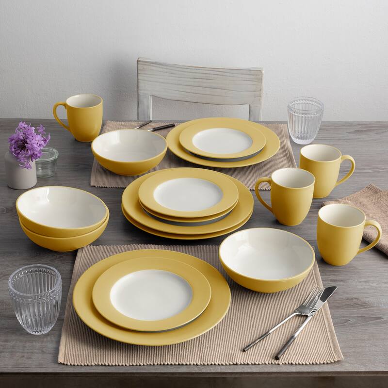 Noritake Colorwave 16-Piece Coupe Dinnerware Set, Service For 4