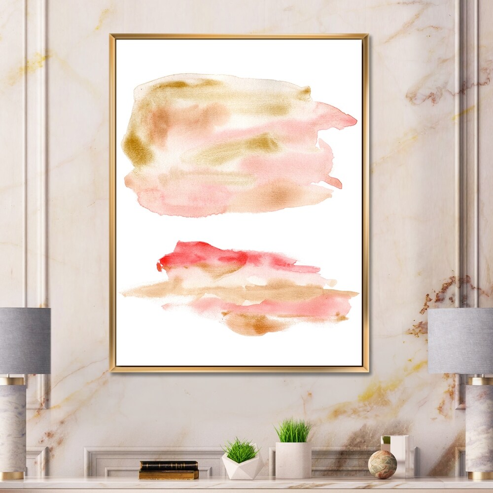 AB024 Black Yellow Pink Sweets Modern Abstract Canvas Wall Art Picture Prints 