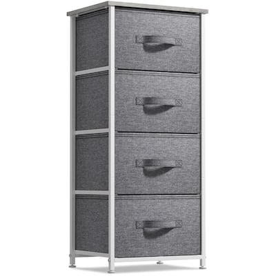 Sorbus 4 Drawer Vertical Short Nightstand