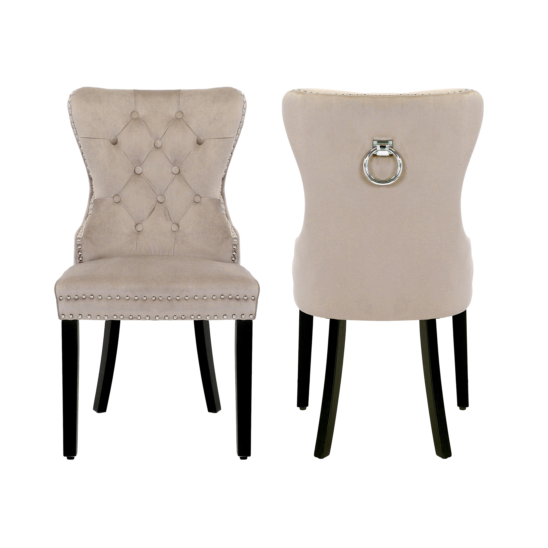 York wingback online dining chair