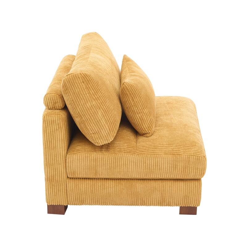 Modern Chaise Lounge Modular Sectional Sofa