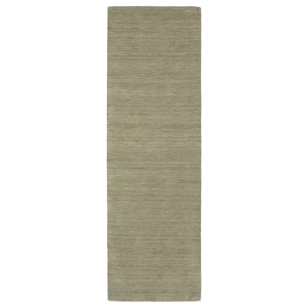 Style Haven Amara Heathered Solid Hand-Crafted Rug