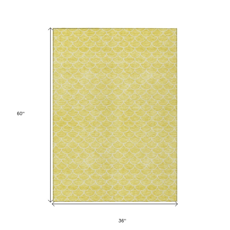 HomeRoots Geometric Transitional Rectangle Outdoor Rug