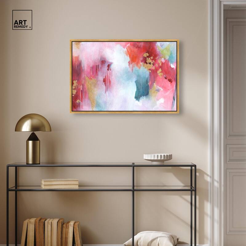Rolling in Love Canvas by Art Remedy