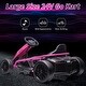 preview thumbnail 2 of 17, Kids Ride On Go Kart,Extra Powerful Motors,9Ah Large Battery 8MPH High Speed Electric Vehicle Car Drifting with Music,Horn
