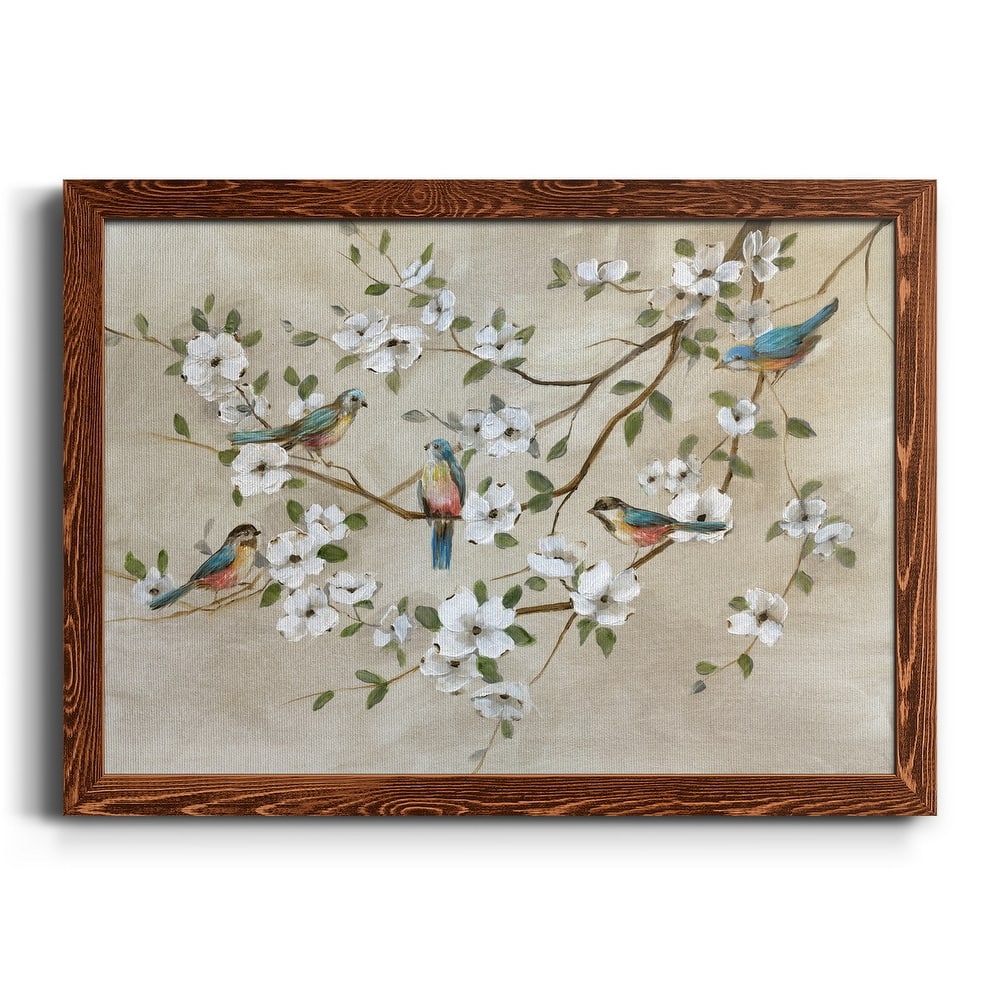 Birds of a Feather-Premium Framed Canvas - Ready to Hang
