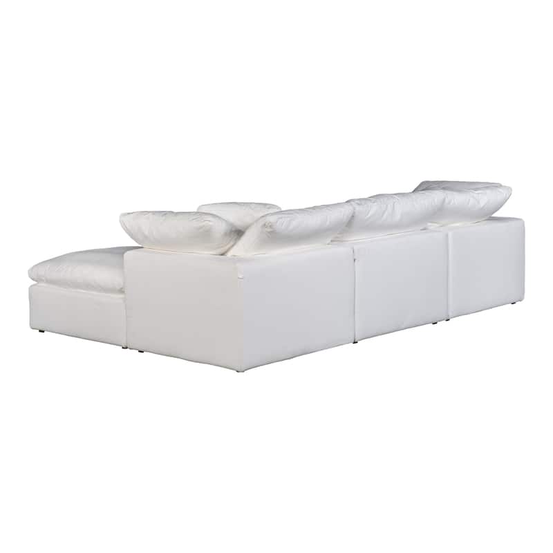 Aurelle Home Tami Reversible Lounge Sectional - 114" x 76"