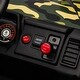 preview thumbnail 26 of 29, Camouflage Green 12V Kids Ride-On Car with Remote Control, LED Headlights, Music & USB Port