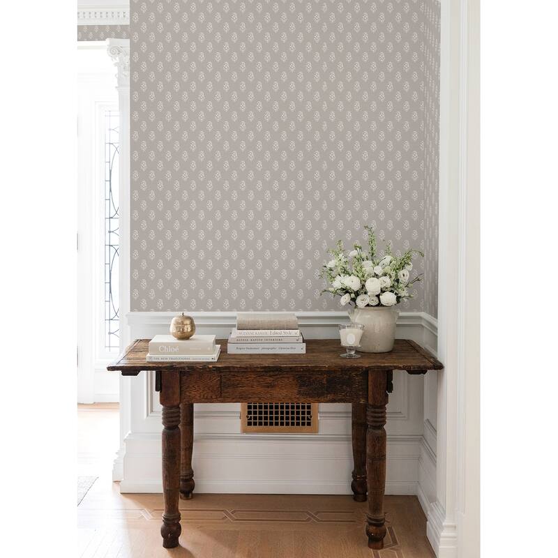 NuWallpaper Nabela Noor Home Safia Pebble Peel and Stick Wallpaper