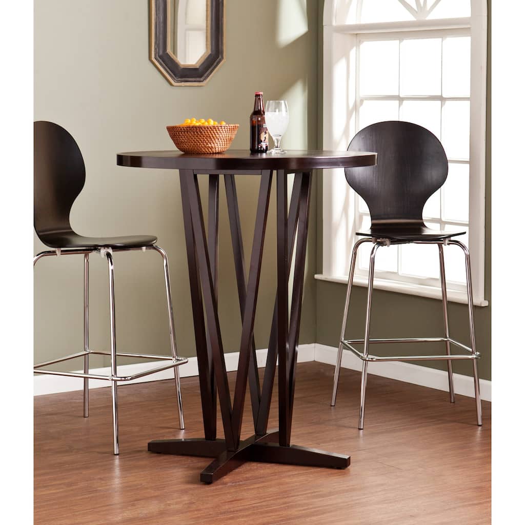 SEI Furniture Peyton Espresso Bar Table