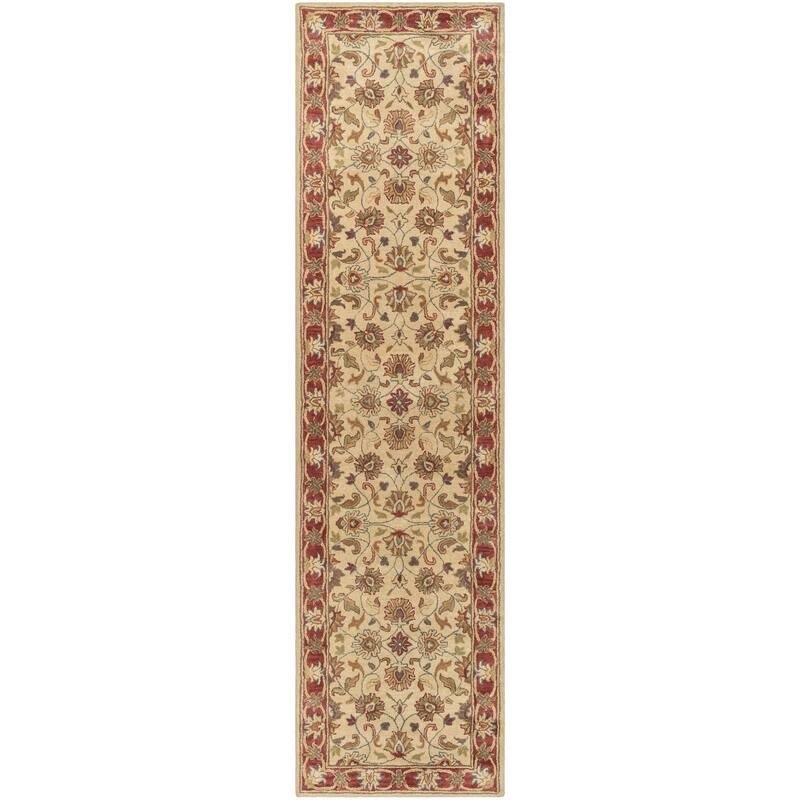 Livabliss Caesar Updated Traditional Border Area Rug.