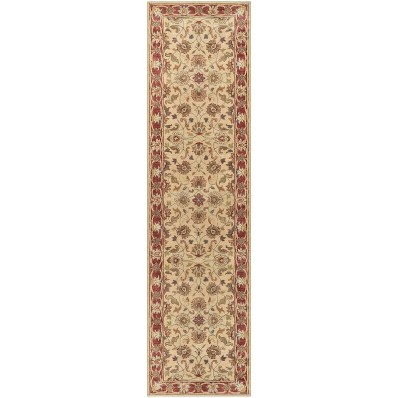 Livabliss Caesar Updated Traditional Border Area Rug.