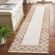 preview thumbnail 3 of 10, SAFAVIEH Handmade Natural Fiber Trautchen Farmhouse Trellis Border Jute Rug