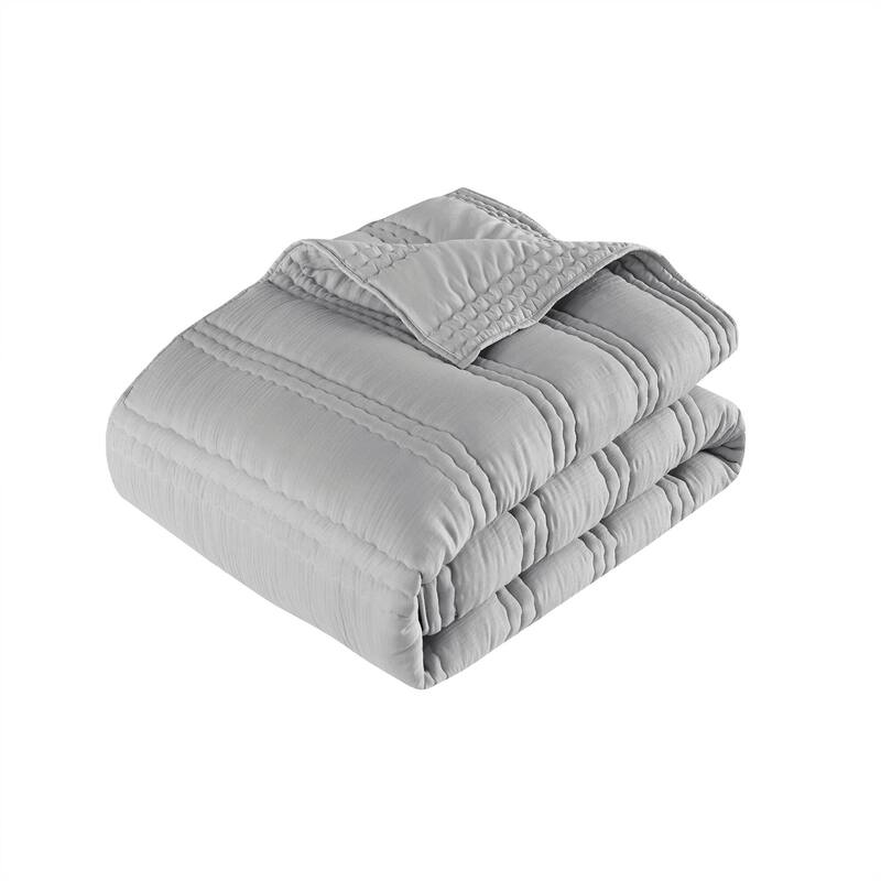 Intelligent Design Toren Poly Gauze Quilt Set