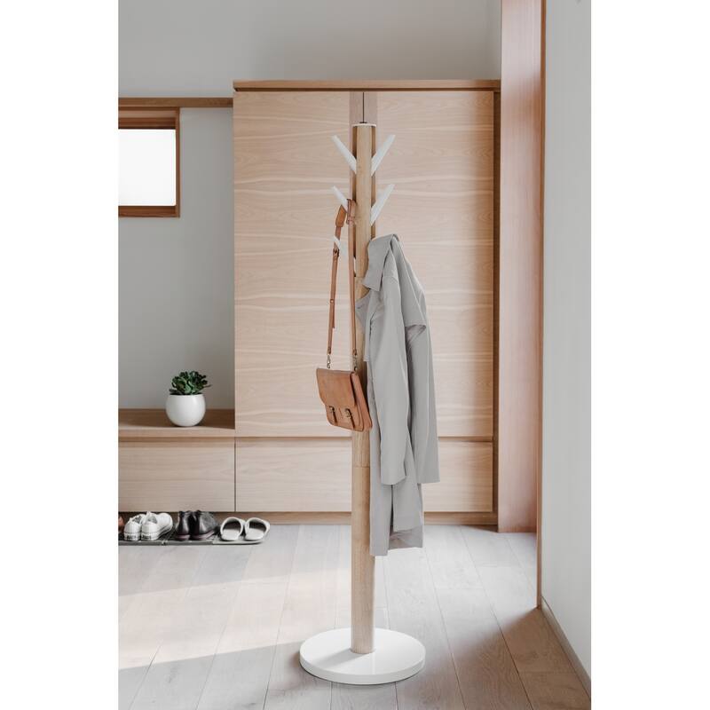 Umbra 320361 Flapper 16 x 66" MDF and Steel Coat Rack