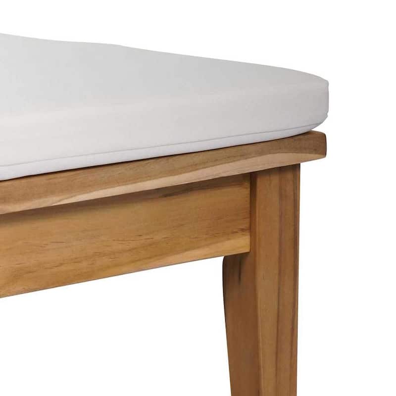 vidaXL Garden Bench Brown Solid Teak wood