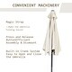 preview thumbnail 86 of 111, Autlaycil 7.5FT Patio Umbrella with Tilt and Crank