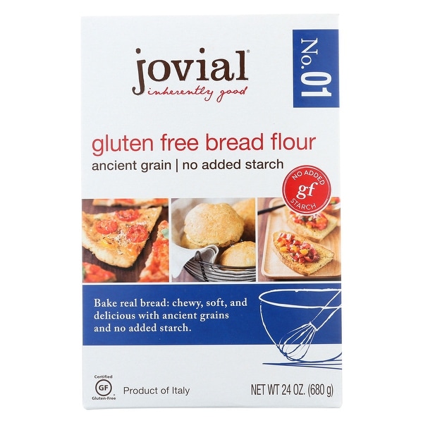 Jovial 1 Gluten Free Bread Flour - Case of 6 - 24 oz.