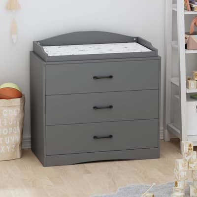 Timechee 35.4"W 35.4"H Changing Table Dresser