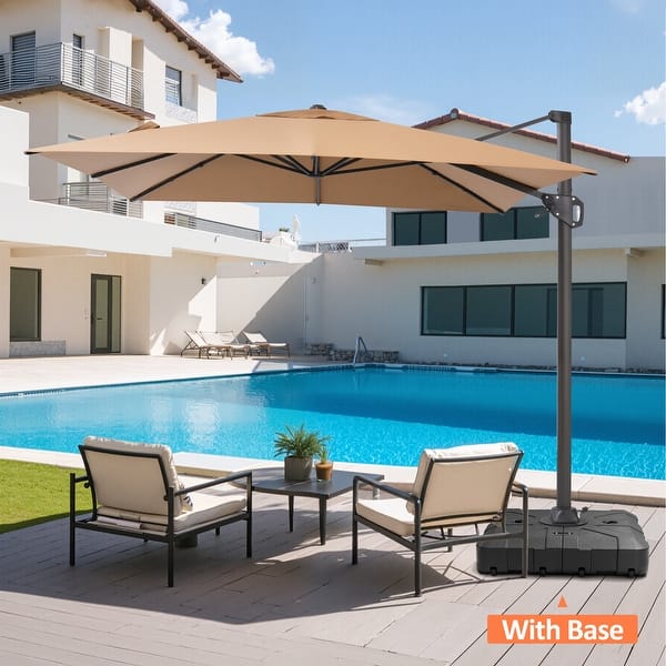 1 2 patio umbrella base Leigh Country TX 94138 Patio Umbrella Base Bronze main image 0
