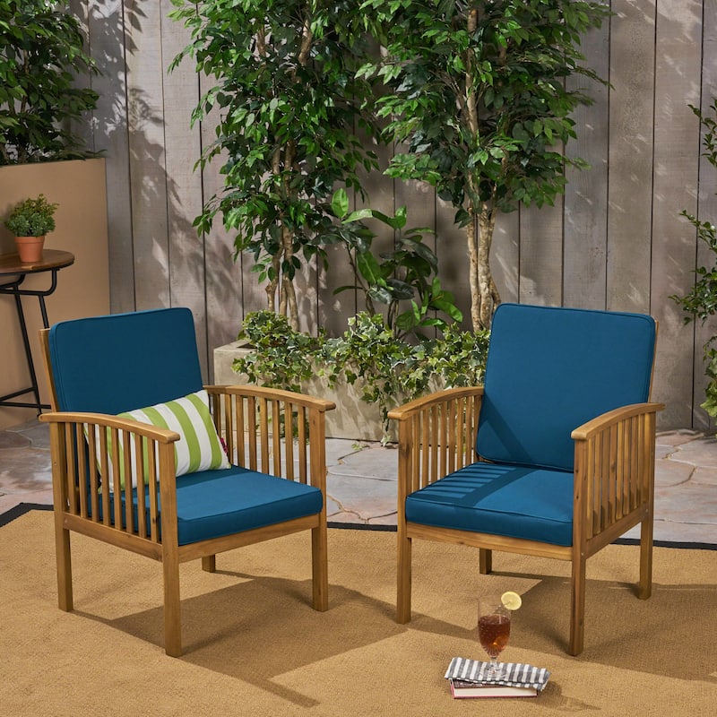 2 Piece Modern Outdoor Patio Furniture Set for Backyard, Poolside for Garden, Backyard, Porch & Deck - Multi