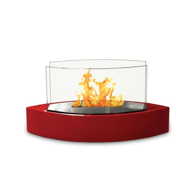 Anywhere Fireplace Tabletop Fireplace-Lexington Model Red