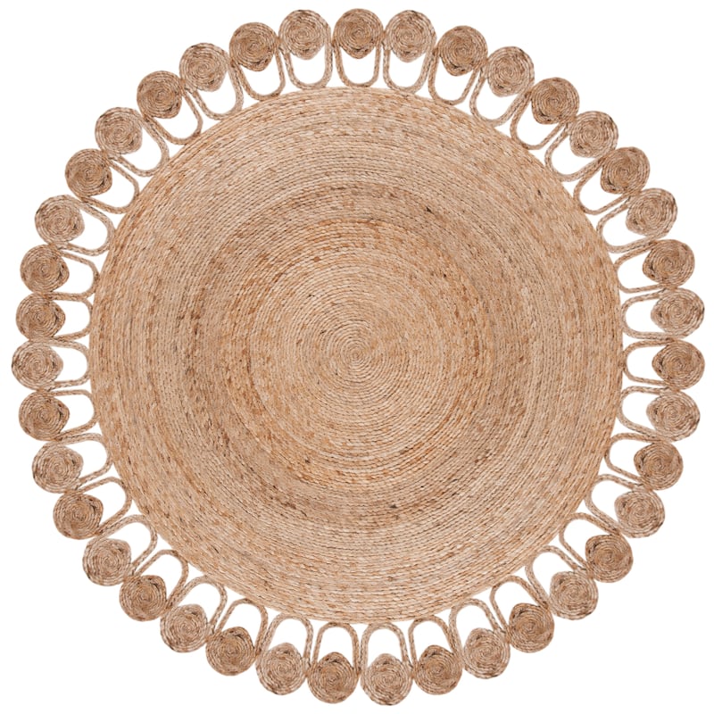 SAFAVIEH Handmade Natural Fiber Merge Casual Jute Rug
