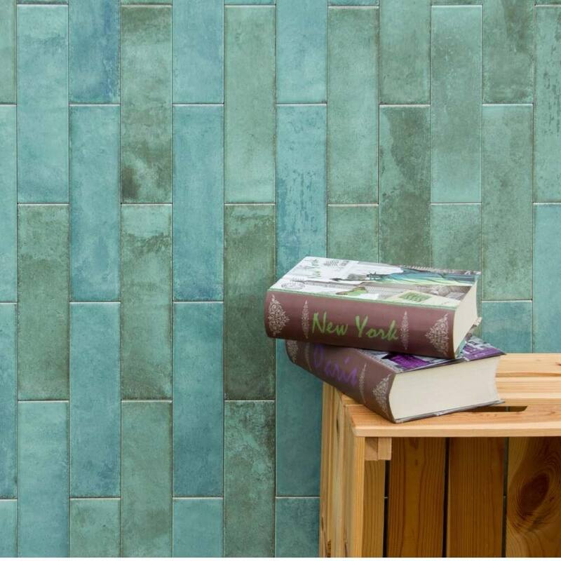 The Tile Life Havasupai Falls 3x10 Ceramic Wall Tile