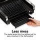 preview thumbnail 7 of 6, Hamilton Beach Indoor Searing Grill with Lid Window