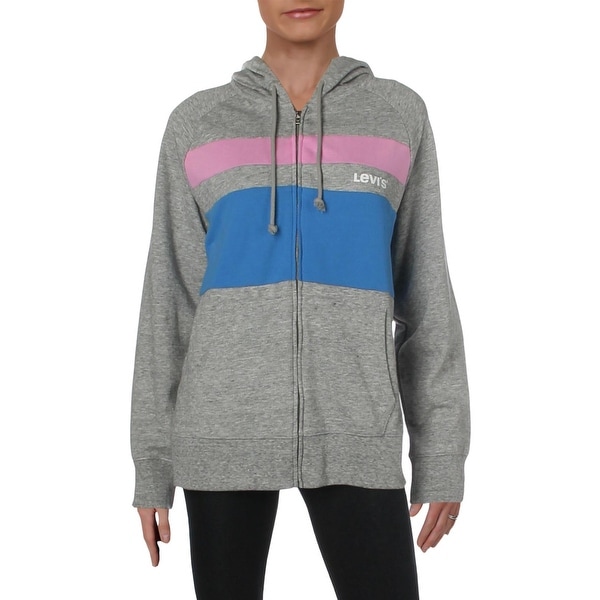 striped womens hoodie