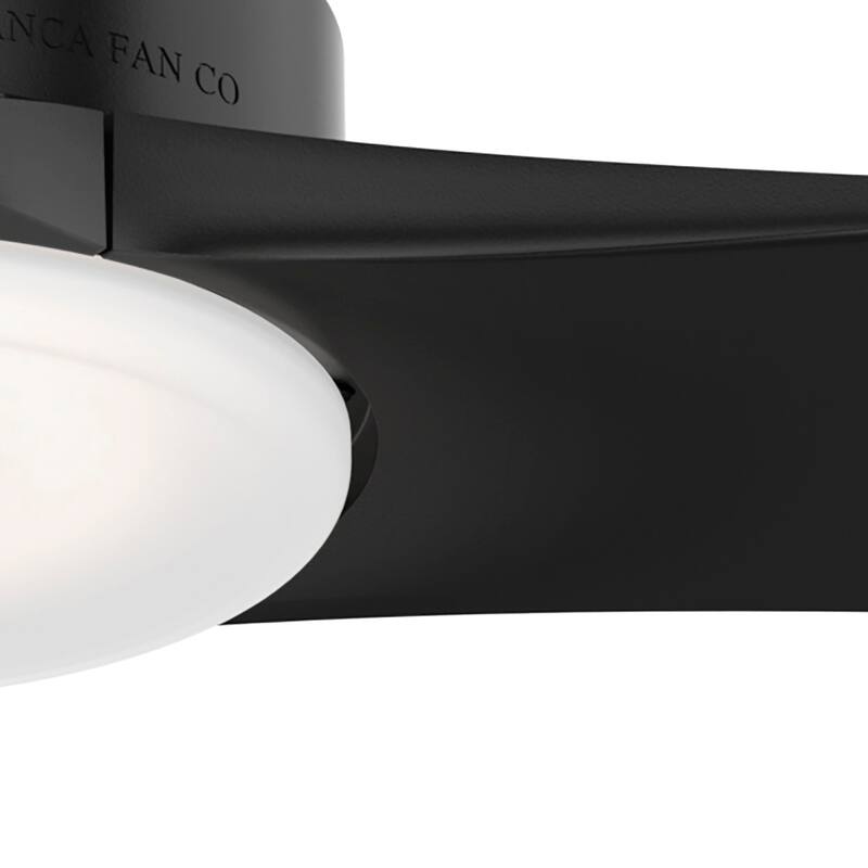 Casablanca 52" Piston Outdoor Ceiling Fan with LED Light and Handheld Remote