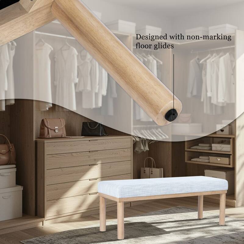 HomePop Oslo Upholstered Bench