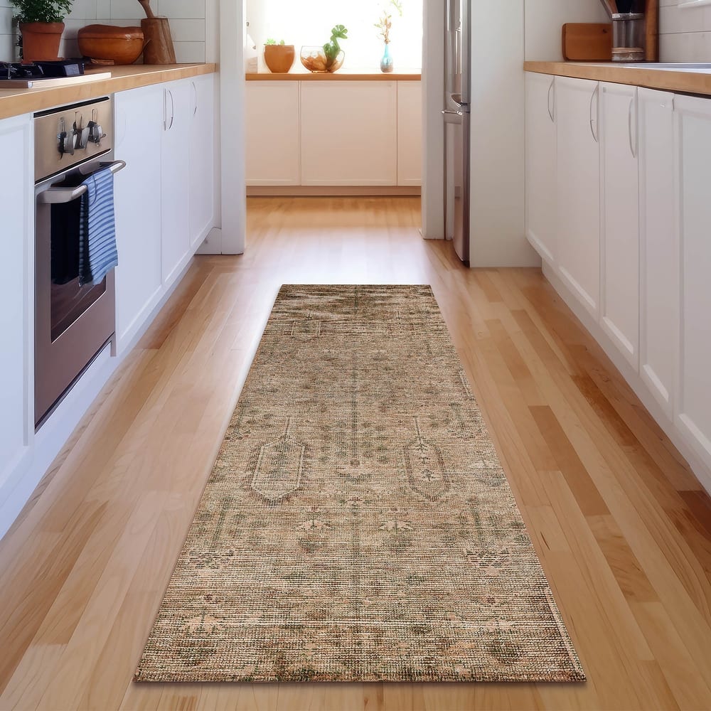 Premium Washable Super Soft Vintage Global Mayfield Rug