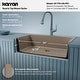 preview thumbnail 11 of 82, Karran Drop-In Quartz 33 in. 1-Hole Single Bowl Kitchen Sink Kit