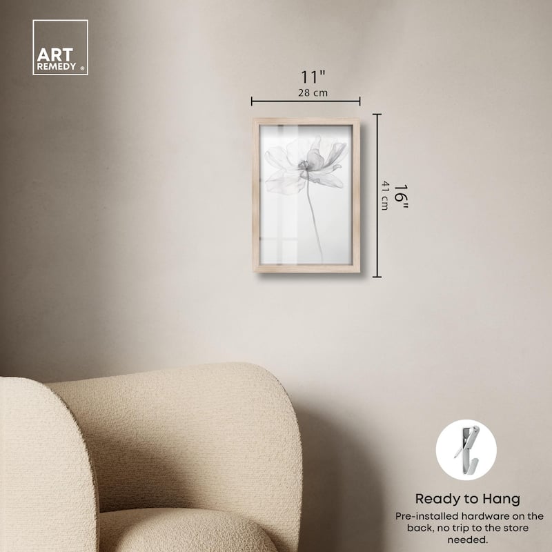 Fragile Beauty I Shadowbox by Art Remedy