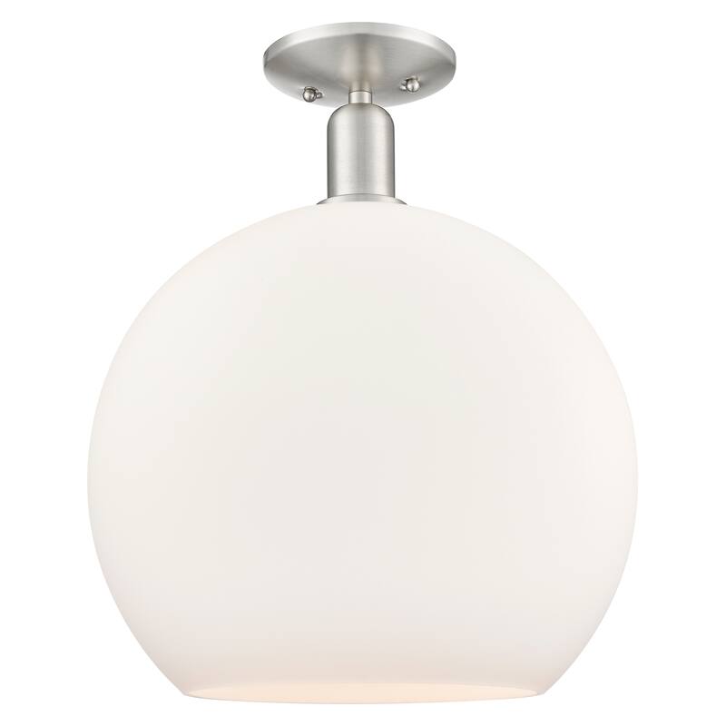 Innovations Lighting Endless Possibilities Arcadia - Athens - 1 Light 14" Semi-Flush Mount