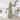 Glitzhome 11ft Pre-Lit Flocked Pencil Fir Artificial Christmas Tree with 950 Warm White Lights