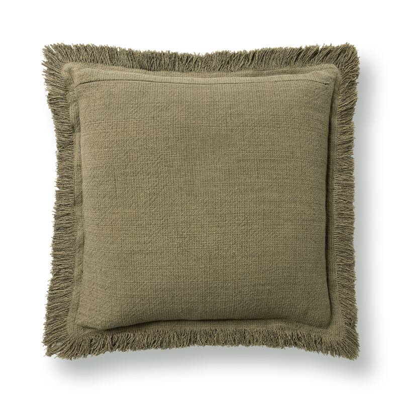 Villa by Classic Home Agatha 22" Linen Blend Throw Pillow