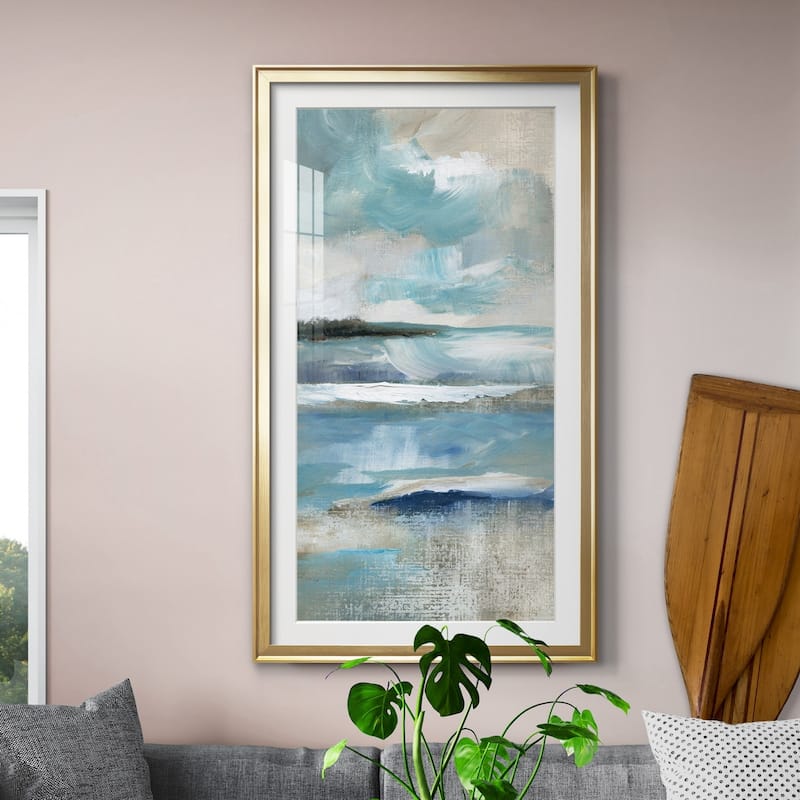 Distant Drama I Premium Framed Print - Ready to Hang