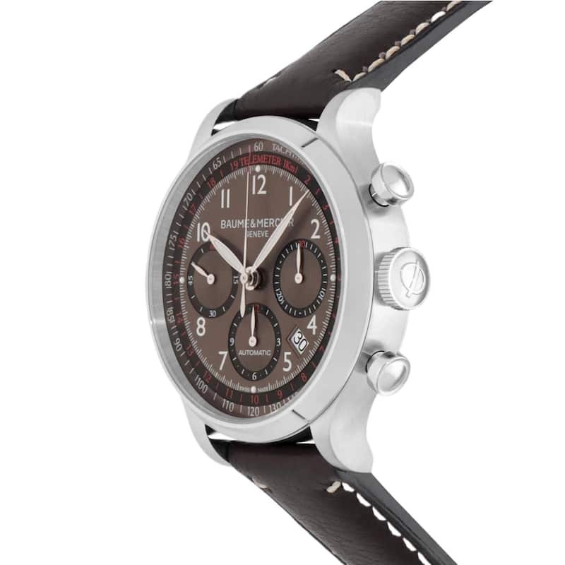 Baume and Mercier Capeland Men's Watch - Brown Face, Brown Band