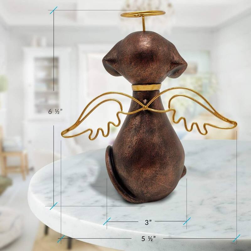 Pet Memorial for Dogs Sympathy Gift for Loss of Dog Angel Statue