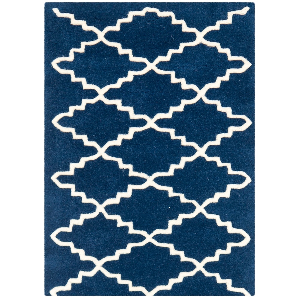 SAFAVIEH Handmade Chatham Slavna Modern Moroccan Wool Rug