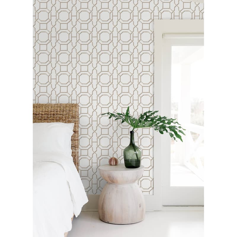 NuWallpaper Sanya Sand Peel and Stick Wallpaper - N/A