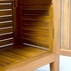preview thumbnail 16 of 18, Gribs Acacia Wood Indoor/Outdoor Teak Finish Storage Cabinet by Christopher Knight Home - 61.81" H