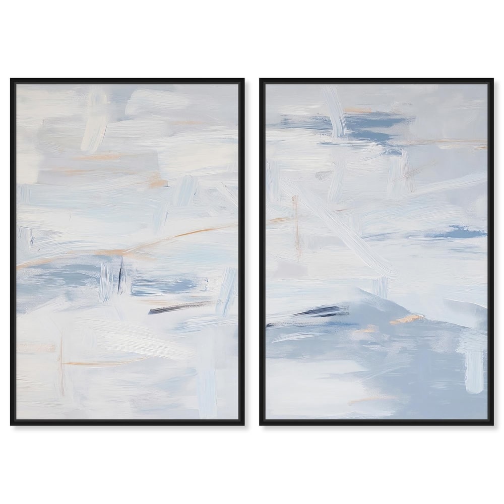 Frozen in Time I Canvas Set of 2 by Art Remedy