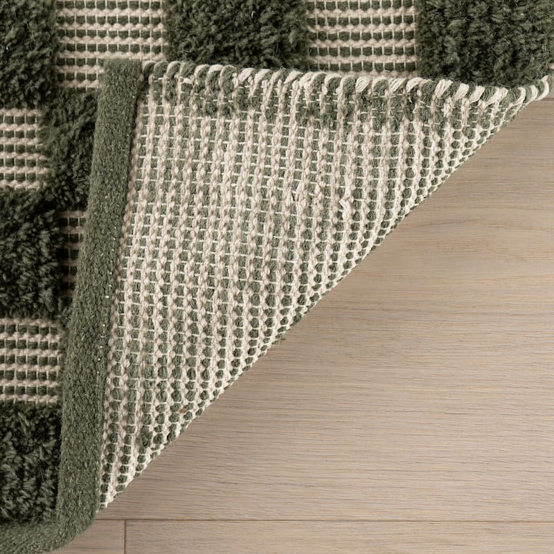 Carmeon Hamilton Nubi Bohemian Striped Hand Woven Rug