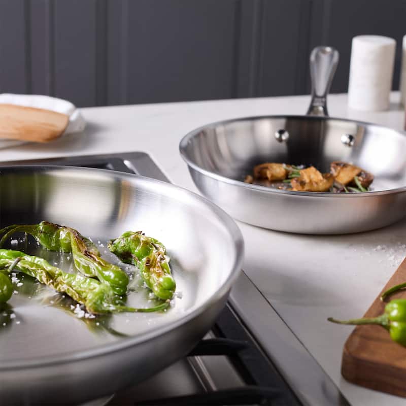 ZWILLING Spirit 3-ply 2-pc Stainless Steel Fry Pan Set