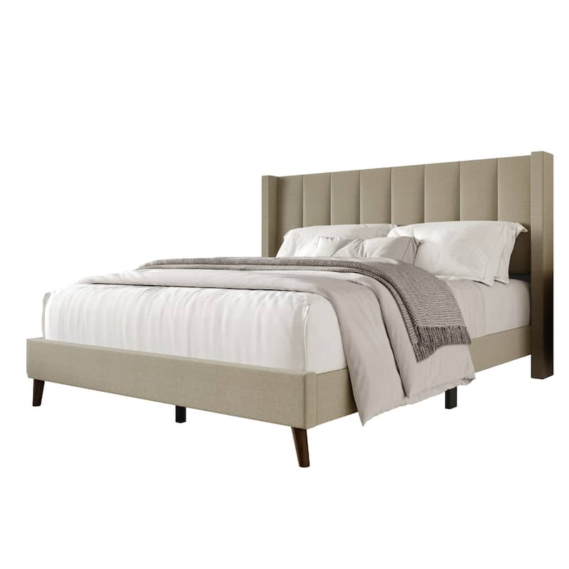 Clayfell Cranston Upholstered Panel Bed