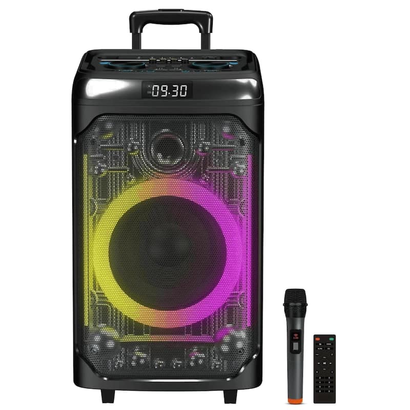 IQ Sound CYBER FLEX12 12-Inch Portable Bluetooth Party Speaker