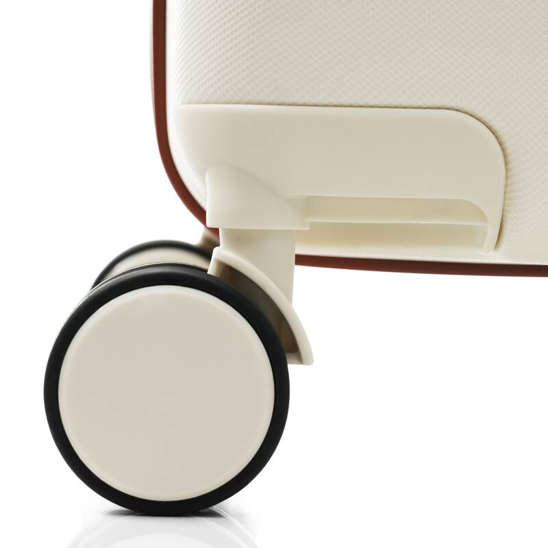 Premium ABS Travel Luggage Set,Three-Piece TSA Lock Suitcase Ensemble